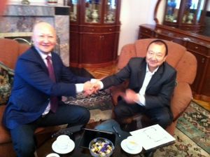 Professor Nazaraliev met with Ambassador of Afghanistan to the Kyrgyz Republic